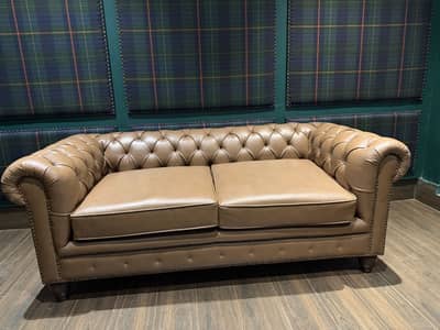 Leather Sofa. 2.5 seater