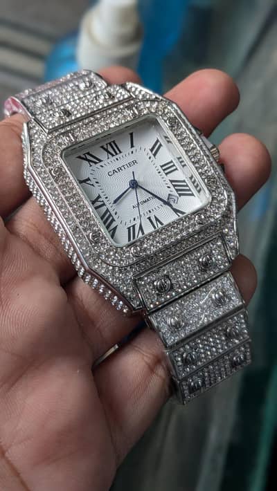 Luxury iced watch