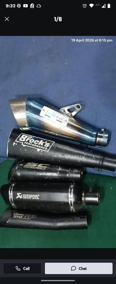 Heavy bike Exhaust