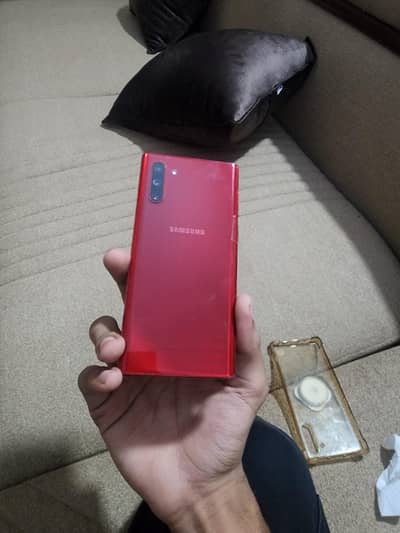 Samsung Mobile Note 10 Plus 5g . single sim pta approved. 256gb