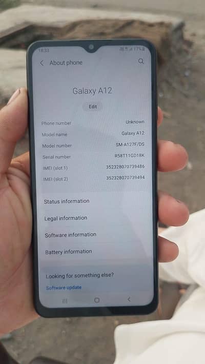 Samsung Mobile A12