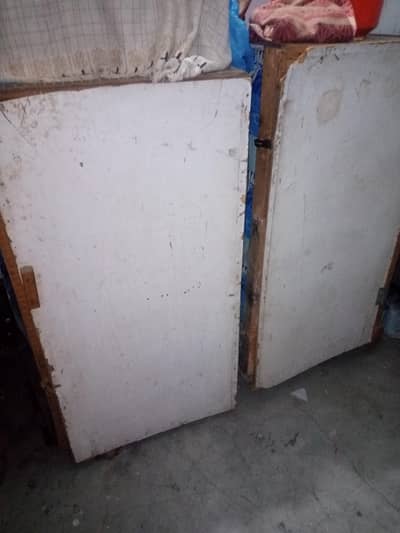 wood pair of boxes