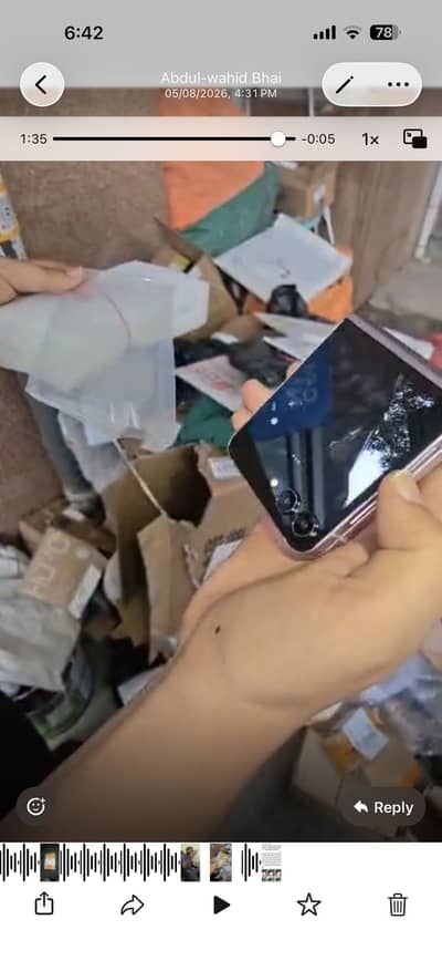 Samsung Mobile Z Flip 5 4 month sim will work