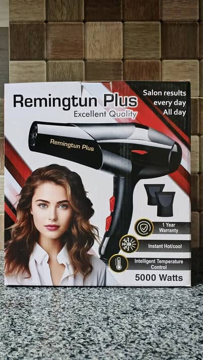 Electric Professional Hair Dryer - 2-in-1 Hot & Cold for Men & Women