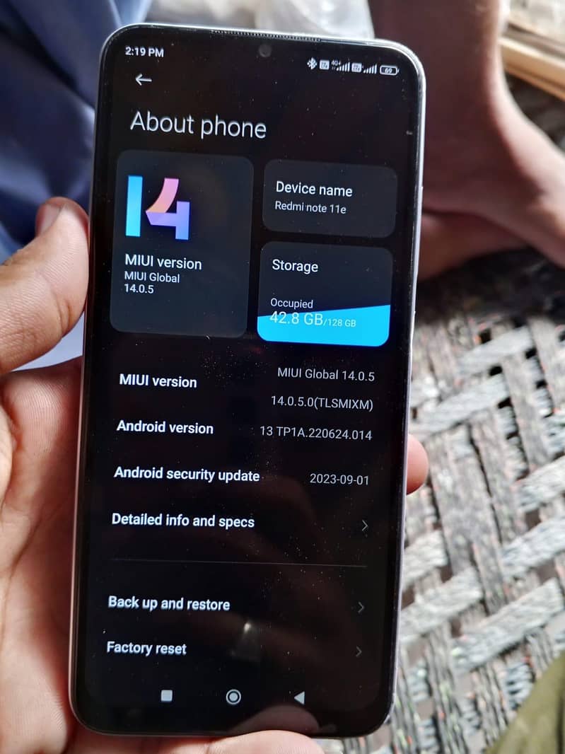 redme note 11e 5