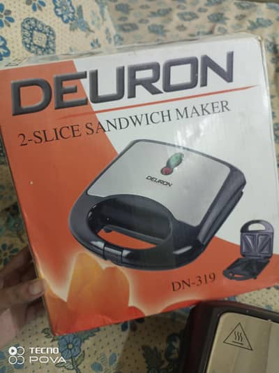 Electric Sandwich Maker | fast heating | easy to use