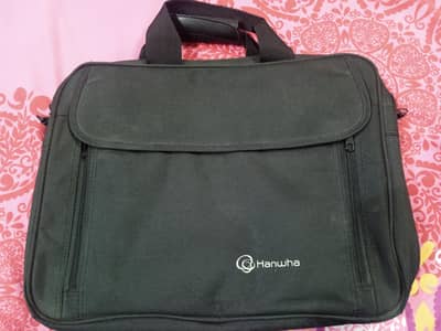 black laptop bag