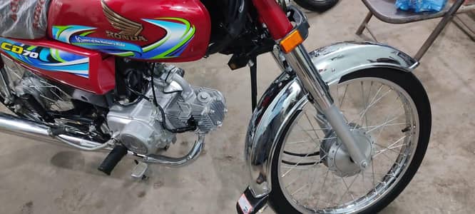 Honda CD 70 cc model 2024 only WhatsApp 03=02=60=25=411