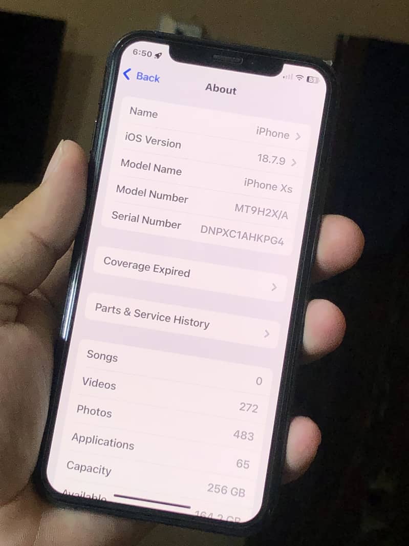 Apple iPhone Xs Dual Pta 256Gb Total Original 4