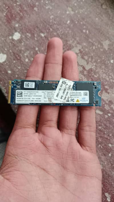 Intel Optane H10 256GB NVMe + 16GB Optane SSD | 100% Working