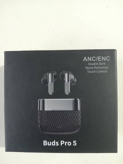 pro 5 earbuds double noise reduction.