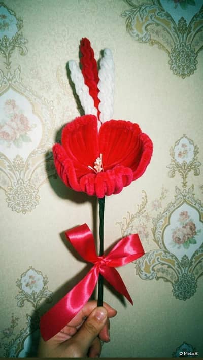pipe cleaners flowers
