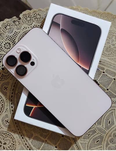 iPhone 16 Pro Max Condition 10/10 Memory (256GB) NoN PTA FU