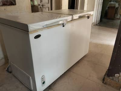 waves bubble door deep freezer