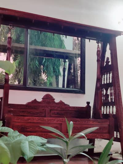 wooden swing pure chinoti jhula