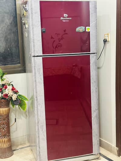 refrigerator with bottom freezer good working condition