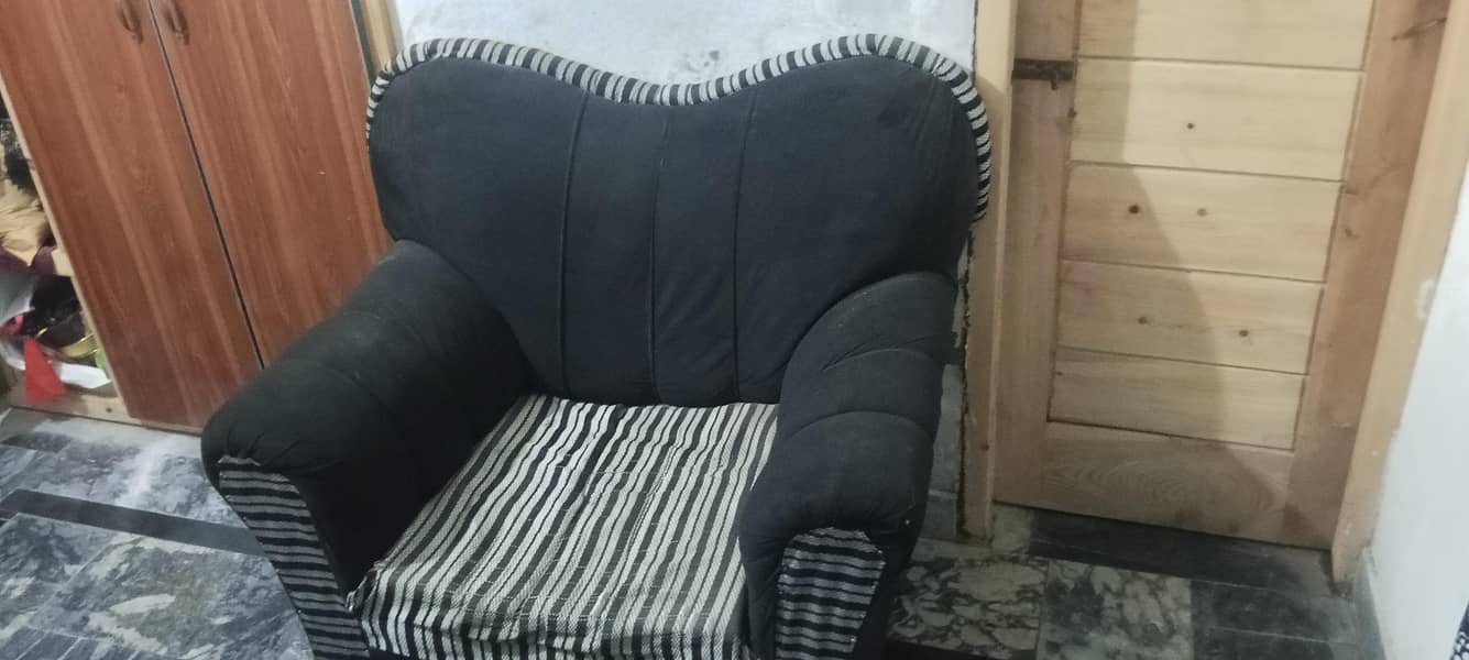 sofa set in used 0
