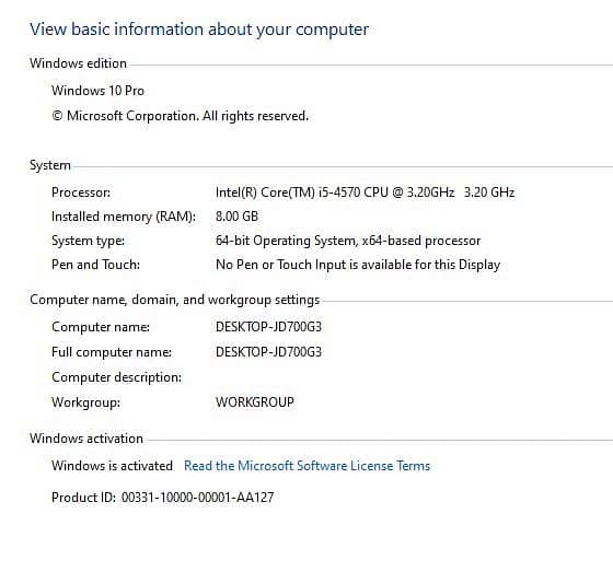 Core i5 4th generation 10