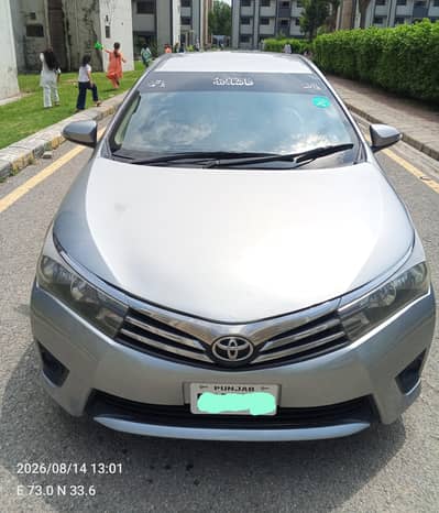 Toyota Corolla GLI 2014 New Shap