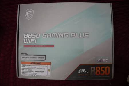 MSI B850 Gaming Plus WiFi AM5 Motherboard – Open Box / New