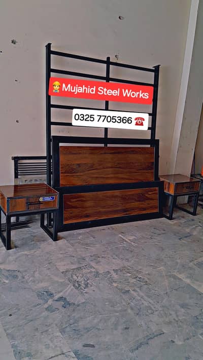 Double bed/ Bunk Bed / Single Beds.  O325 77O5366 WhatsApp & Call