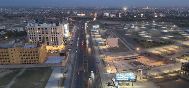 6 marla commercial plot for sale at main pine avenue road
