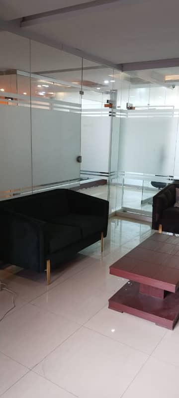 Beautiful fully furnished office available for rent in Bahria Town Phase 7 Rawalpindi