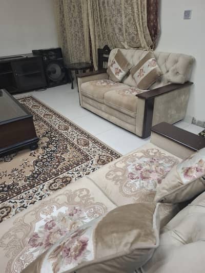 sofa and table set