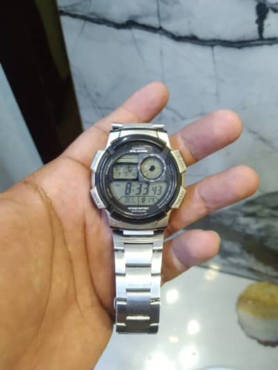 Casio AE-1000W World Time Watch – Original