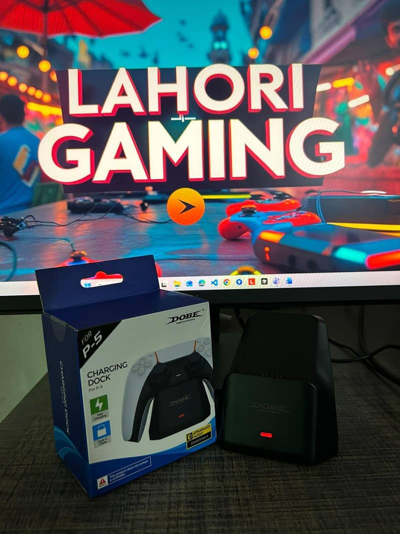 PS5 controller charging dock 2