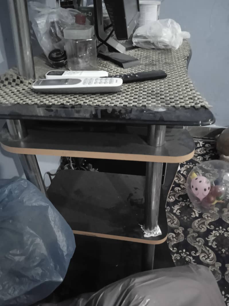 computer Table glass and sheet table 0