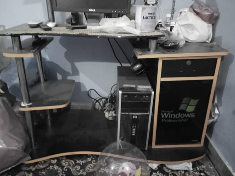 computer Table glass and sheet table 2