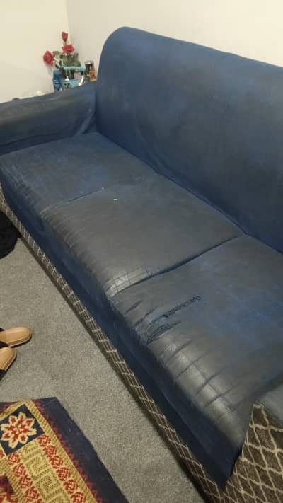 Sofat Sert 3 and 2 Seater Blue colour