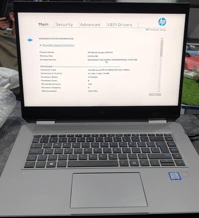 HP zbook studio g5 i9 9th generation 64/ 1 TB