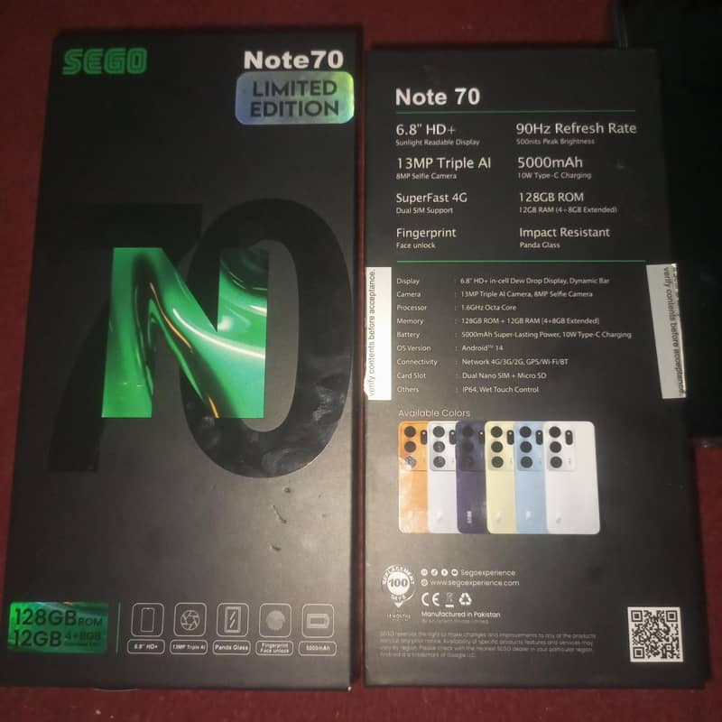 SEGO note 70 1