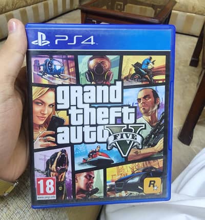 GTA 5 ps4 and 3 more games for sale