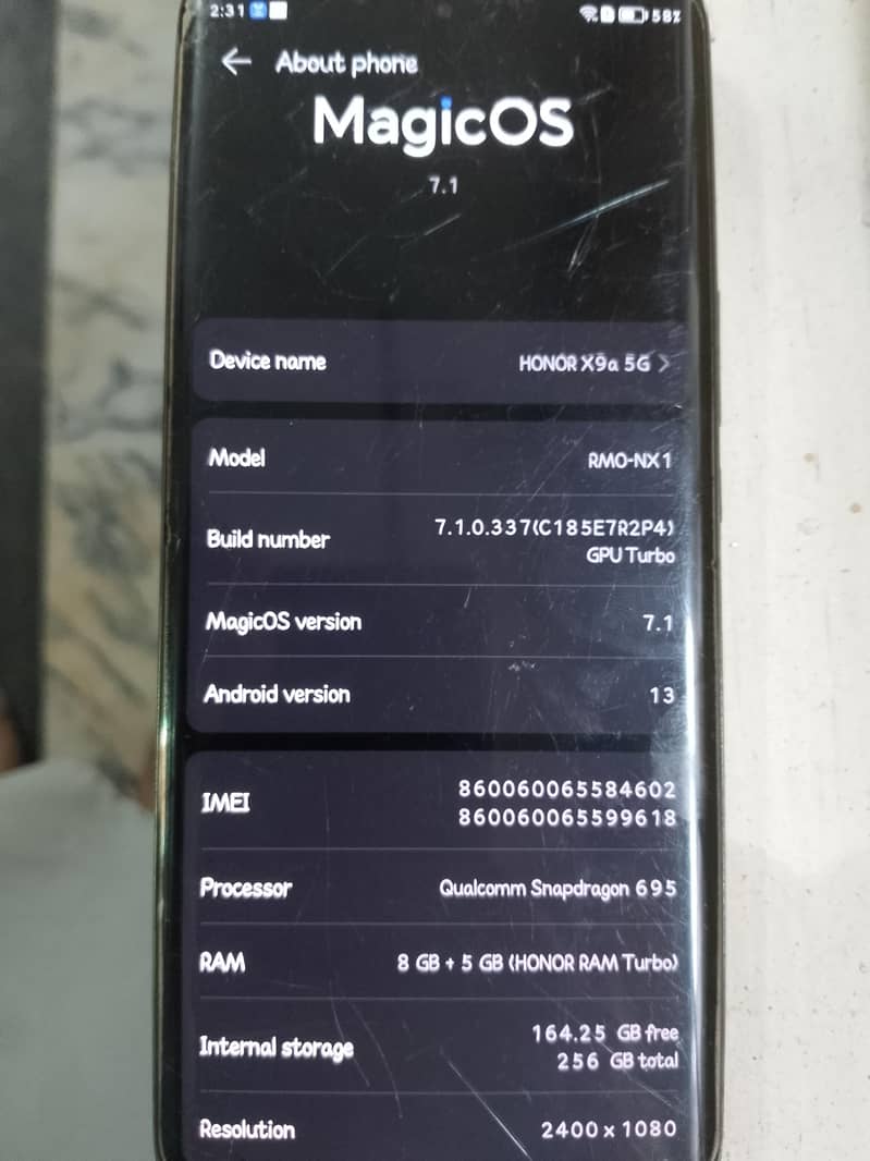 Honor X9a 2