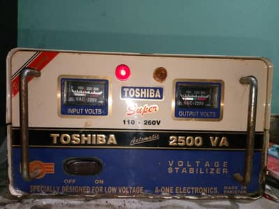 original Toshiba company  stabilizer urgent sale karna hai.