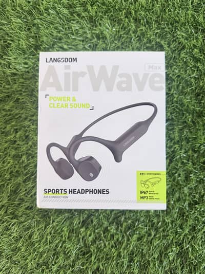 Bone Conduction Wireless Headphones Air Wav Max Waterproof