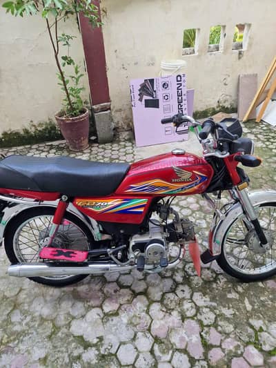 honda cd 70 2020model total genuine