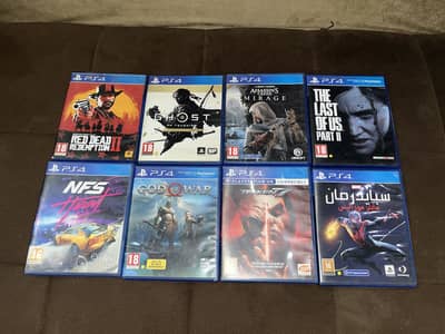 Sony ps4 discs