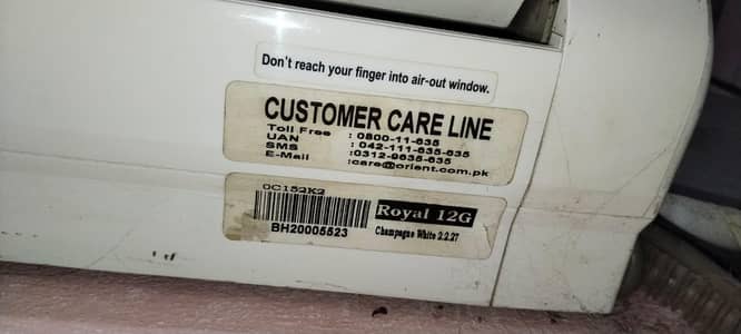 Orient AC in Good condition
