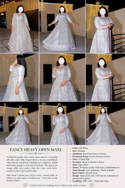 bridal maxi