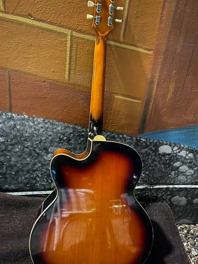 Epiphone jumbo semi acoustic guitar