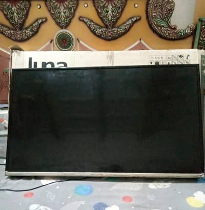 Luna 55 Inch FHD LED TV DU6608 | 100% Working | Original Box