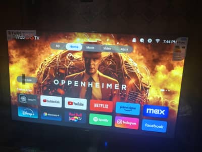 New led 43 inches open box no used