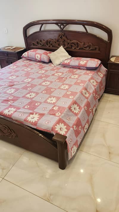 Wooden Bed