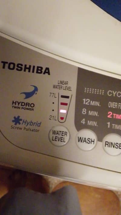 Toshiba automatic washing machine