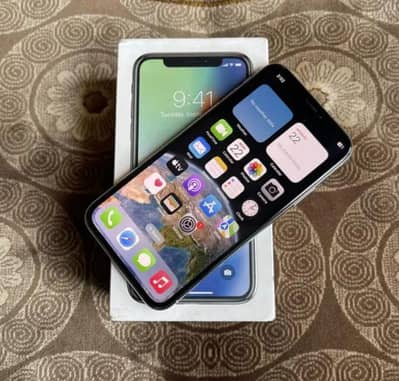 Apple iPhone X 256 GB PTA approved 03288752882 my WhatsApp number