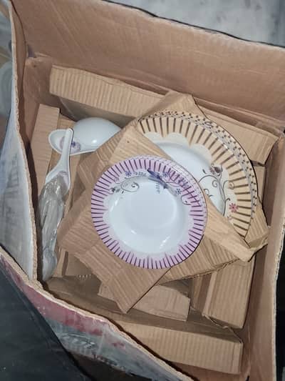 Plastics dinner set 80 prices